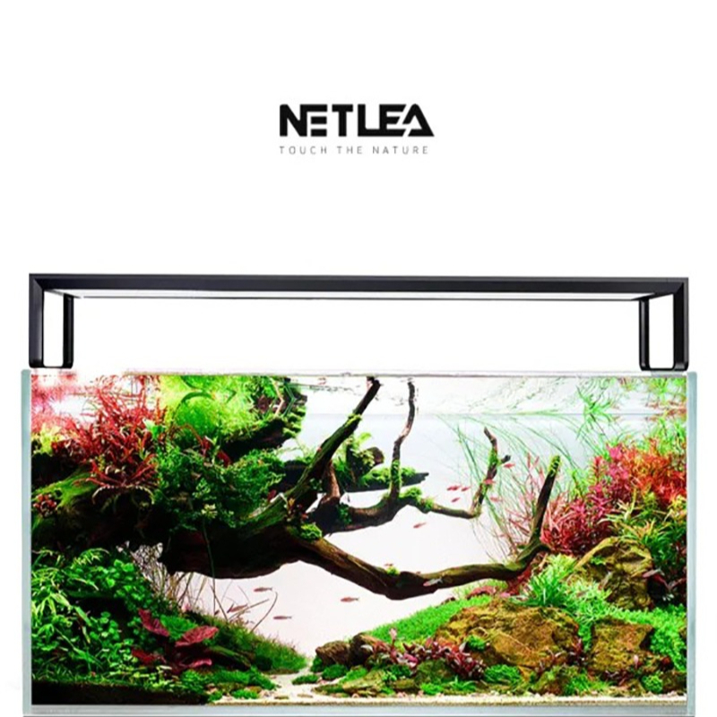 Aquarium Planted Tank Fertilizer - Netlea AT5S V3 スマートWiFiアプリ制御 フルスペクトル水槽植物育成ライト 魚タンク