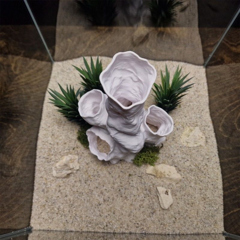 Aquarium Plants For Sale - ホットセール 3Dプリント サンゴトンネル 隠れ家 植物インサート 水槽