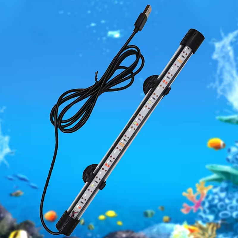 Aquarium Plant Growing - 17-47 センチメートル USB プラグ水族館ライト LED 防水水槽ライト水中照明水中ランプ植物成長ランプ