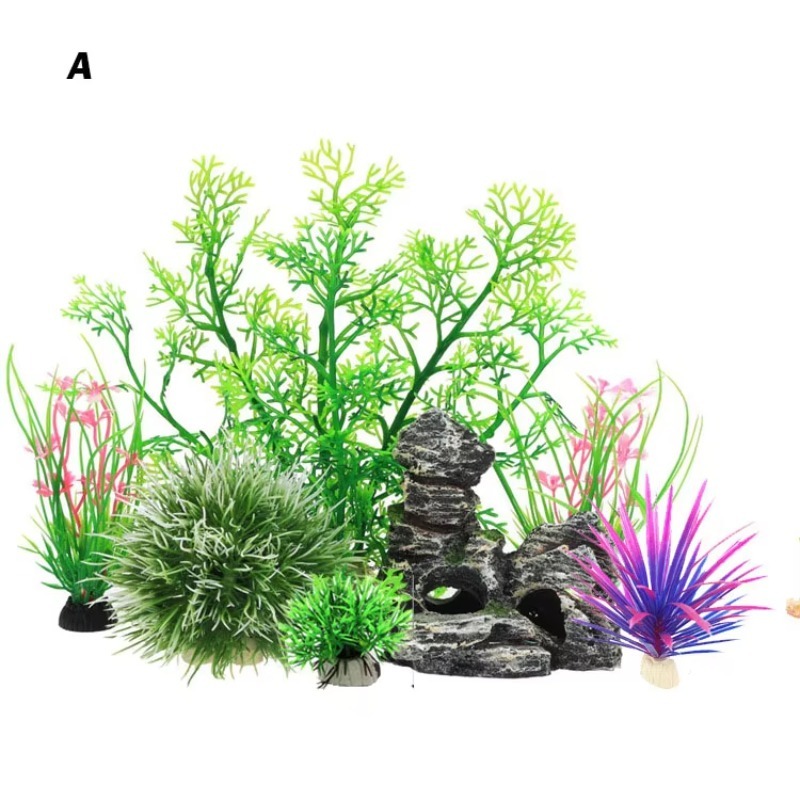Aquarium Plants For Sale - 10個入り ホットセール 新入荷 プラスチック製 模造水槽飾り 魚タンク用