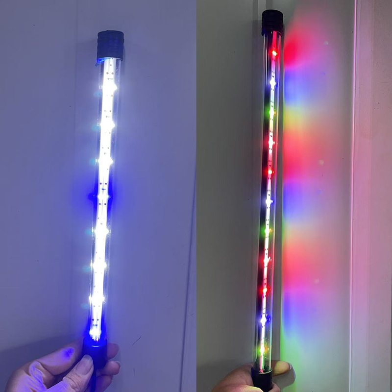 Aquarium Plant Growing - 水槽ライト水中照明水中ランプ植物成長ランプ 110V 17-47 センチメートル USB プラグ水族館ライト