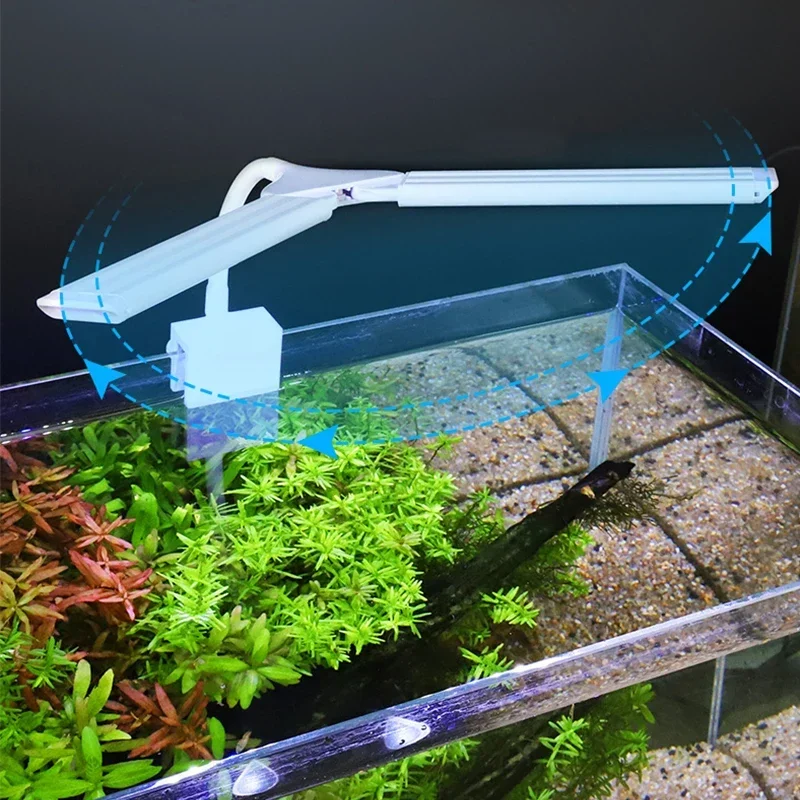 Aquarium Planted Tank Fertilizer - 超高輝度クリップランプ LED 水族館ライト水生植物成長水槽フルスペクトルタイミングランプ 220-240V 30 〜