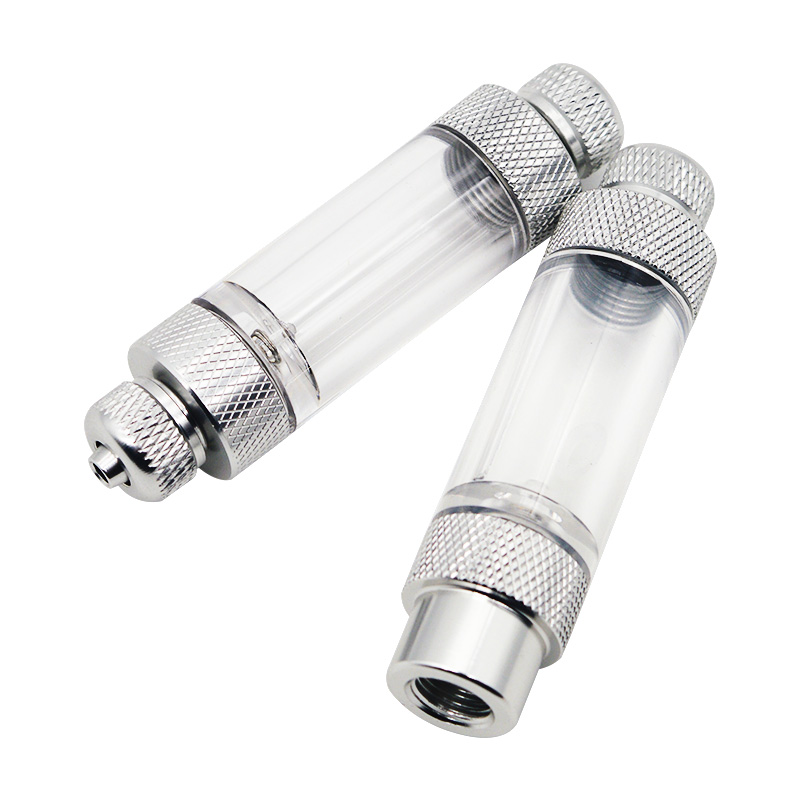 Planted Aquarium Co2 Kit - 水槽CO2バブルカウンター ダブルヘッドチェックバルブ 魚タンクCO2レギュレーター ディフューザー CO2システムキット リアクター