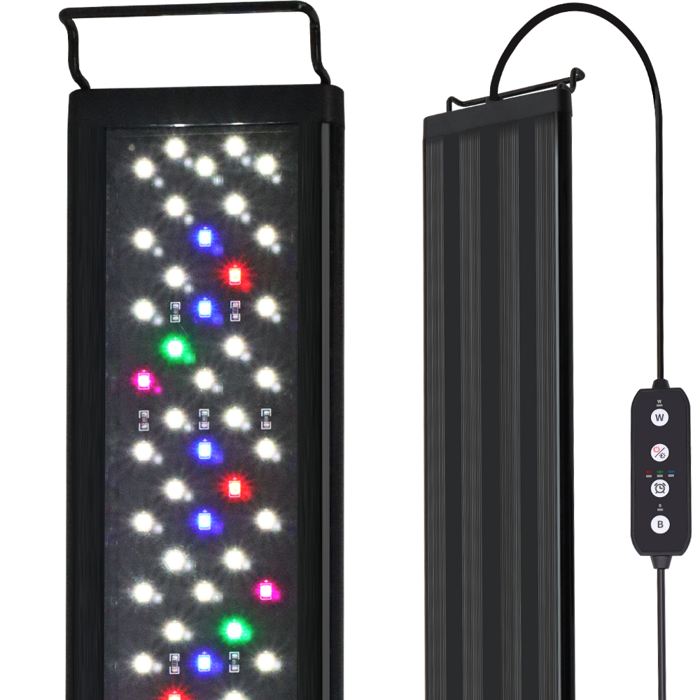 12-30インチ水槽用フルスペクトルLEDライト、タイマーと - Aquarium Planted Tank Fertilizer のレビューと価格