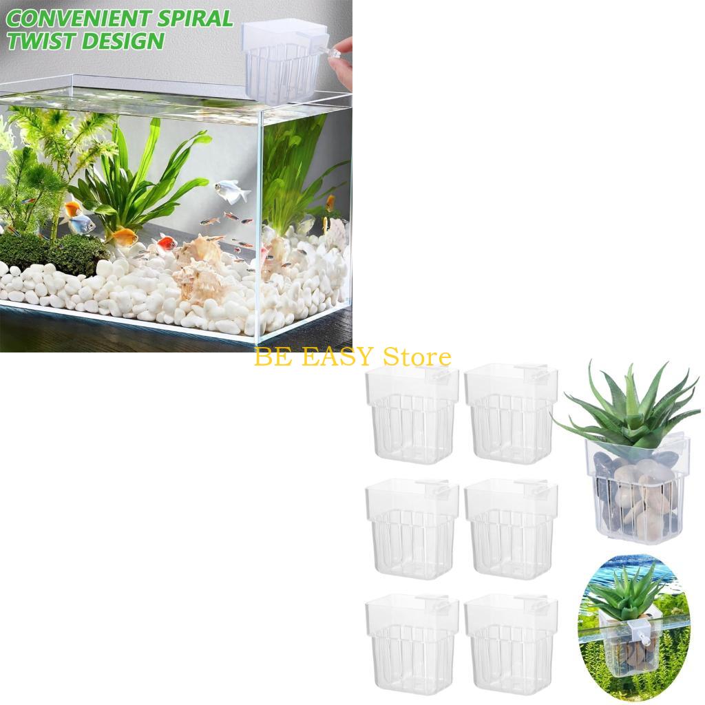 E28F 多目的水耕ハンギングプランターカップ植物スタンドバ - Aquarium Plant Growing のレビューと価格