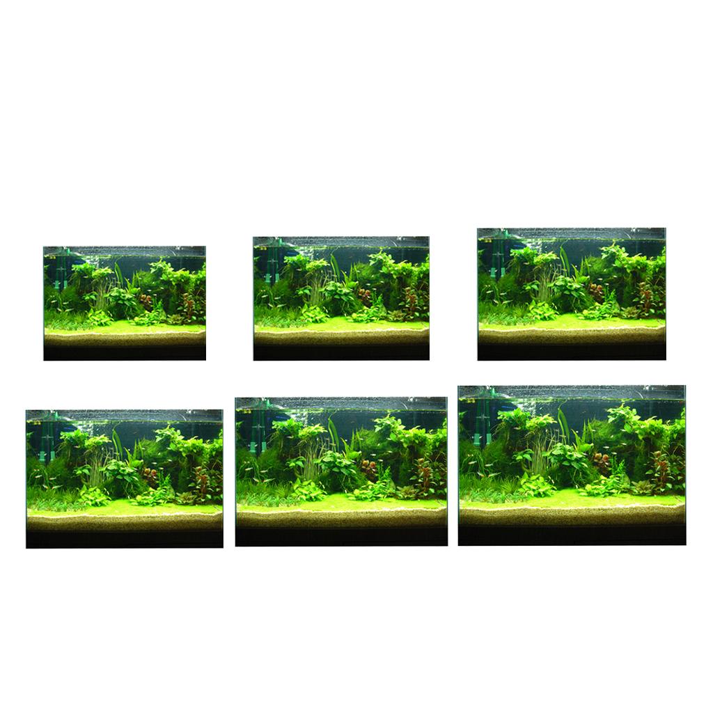 片面の粘着性の水族館の背景、背景の装飾、植物、魚のタンク、爬 - Planted Aquarium Wallpaper のレビューと価格