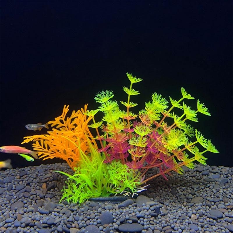 人工水槽装飾植物魚の装飾水族館造園シミュレーション水生植物装 - Aquarium Plants For Sale のレビューと価格
