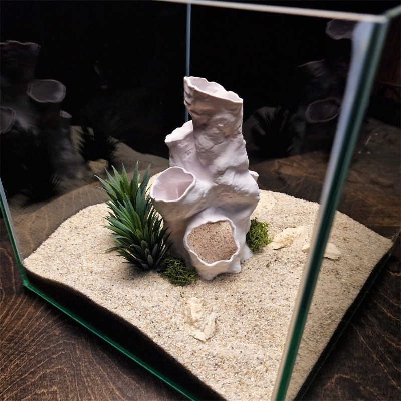 ホットセール 3Dプリント サンゴトンネル 隠れ家 植物イン - Aquarium Plants For Sale のレビューと価格