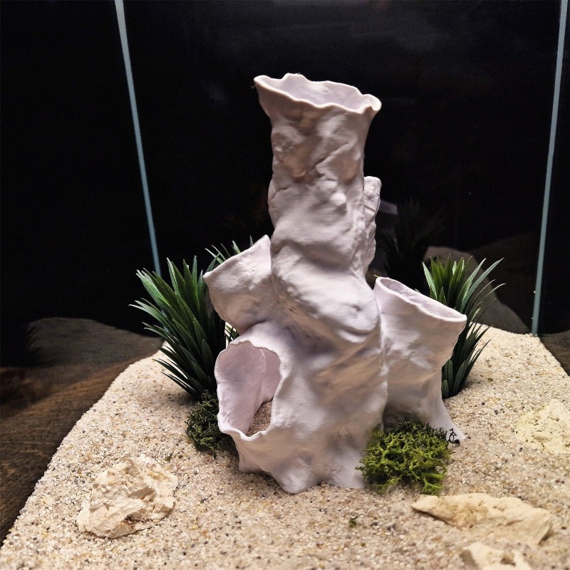 ホットセール 3Dプリント サンゴトンネル 隠れ家 植物イン - Aquarium Plants For Sale のレビューと価格