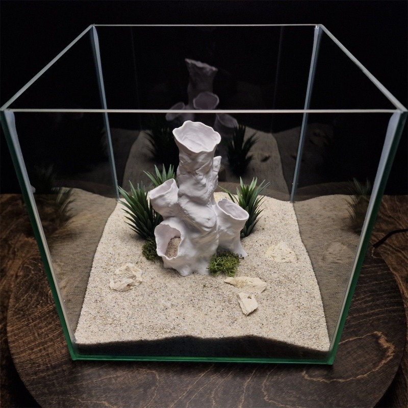 ホットセール 3Dプリント サンゴトンネル 隠れ家 植物イン - Aquarium Plants For Sale のレビューと価格