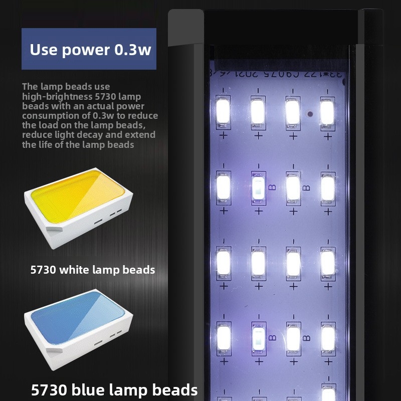 プロ仕様LED水槽ライト - 植物水槽用高輝度クリップ式ラン - Aquarium Planted Tank Fertilizer のレビューと価格