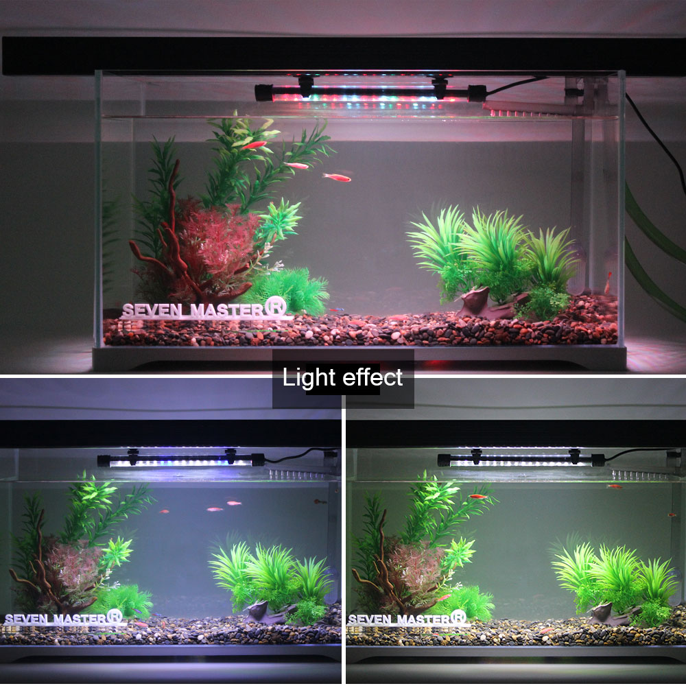 水族館ライト LED 植物成長ランプ防水水槽ライト 18-5 - Aquarium Plant Growing のレビューと価格