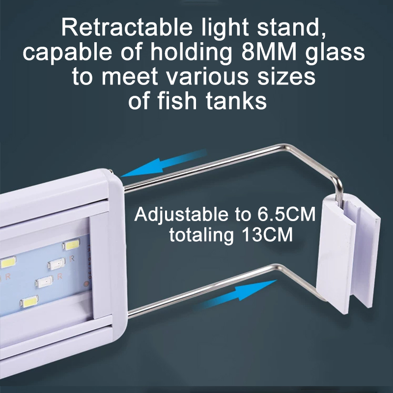 水槽用LEDライト、3色フルスペクトル調整可能水草ランプ、1 - Aquarium Planted Tank Fertilizer のレビューと価格