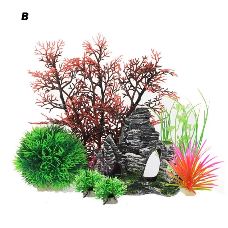 10個入り ホットセール 新入荷 プラスチック製 模造水槽飾 - Aquarium Plants For Sale のレビューと価格