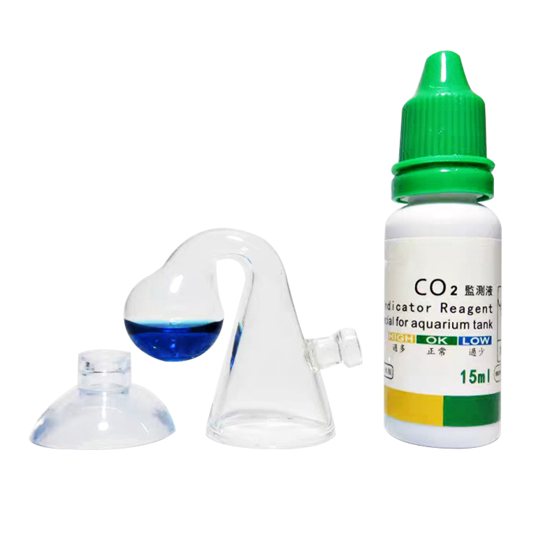 水族館 CO2 インジケーター DIY 水槽ガラス液体テスタ - Planted Aquarium Co2 Kit のレビューと価格