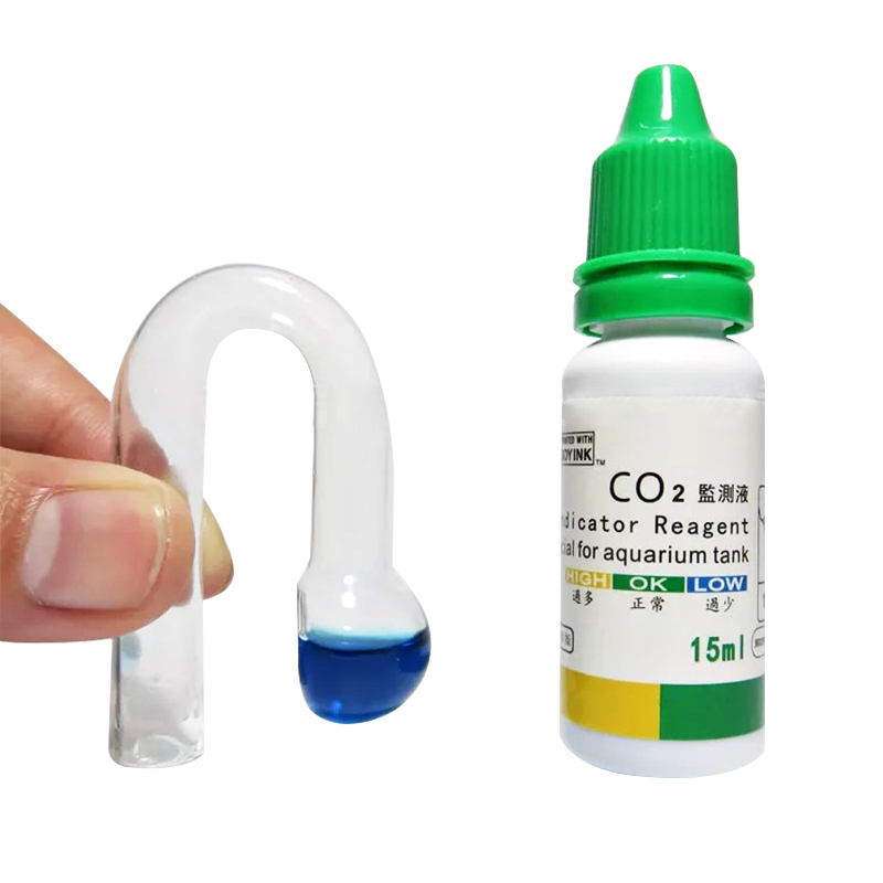 水族館 CO2 インジケーター DIY 水槽ガラス液体テスタ - Planted Aquarium Co2 Kit のレビューと価格