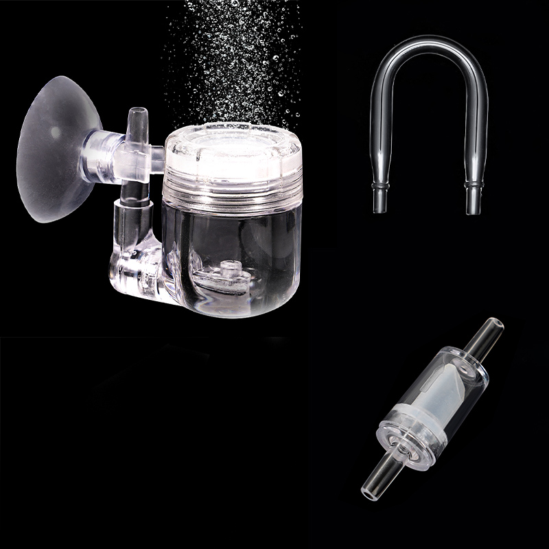 透明アクリル水槽CO2ディフューザーアトマイザーキット、プラ - Planted Aquarium Co2 Kit のレビューと価格