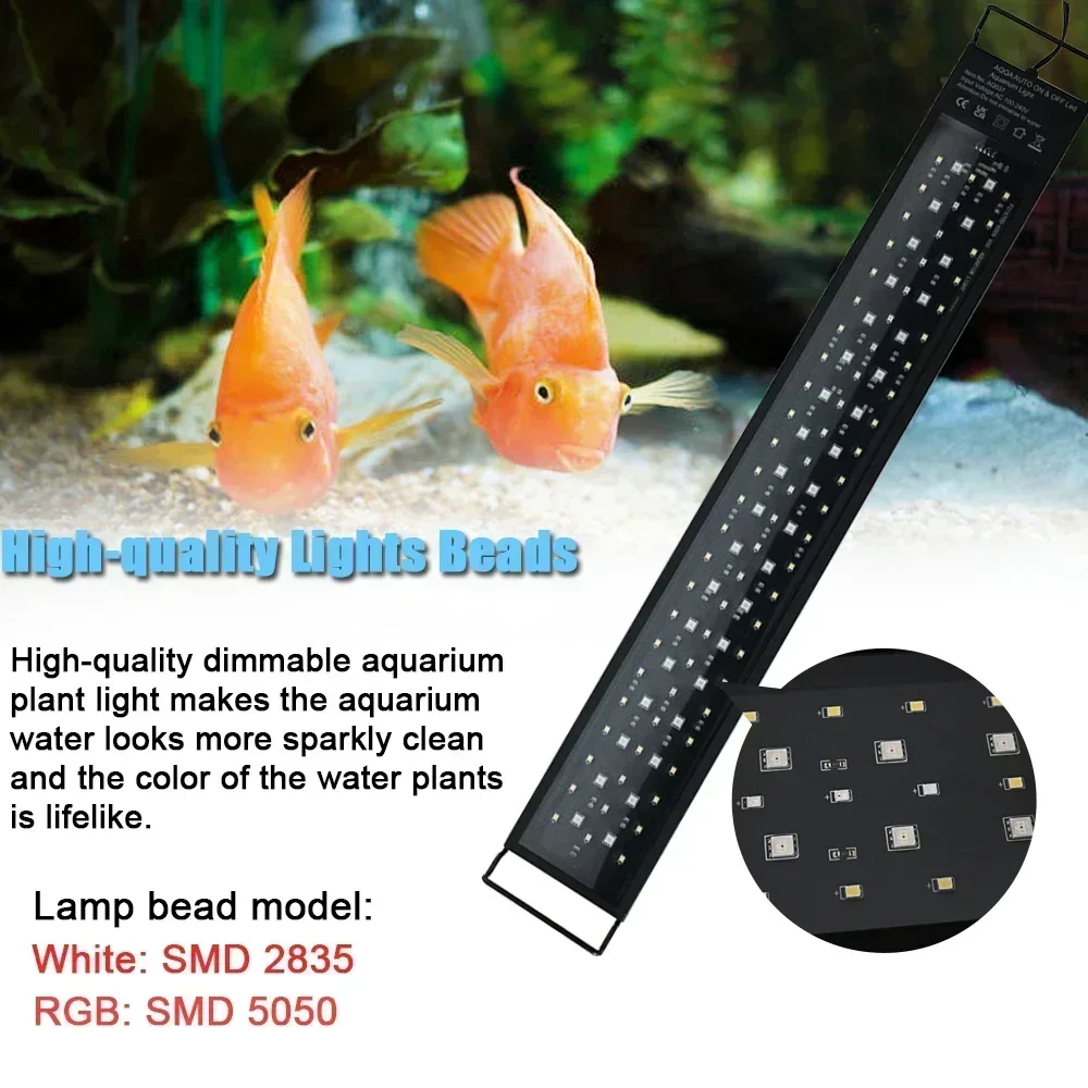 防水68-ip68 LED水族館ライト,植物成長ランプ付きの - Aquarium Planted Tank Fertilizer のレビューと価格