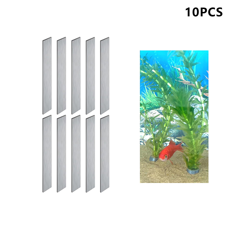 新発売 10個入り 柔軟で折りたたみ可能な水槽用植物ウェイト - Aquarium Plants For Sale のレビューと価格