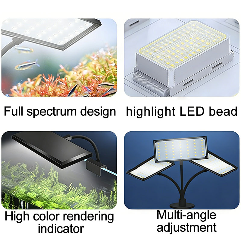 水槽用フルスペクトルLEDライト、サイクルタイマー付き、3色 - Aquarium Planted Tank Fertilizer のレビューと価格