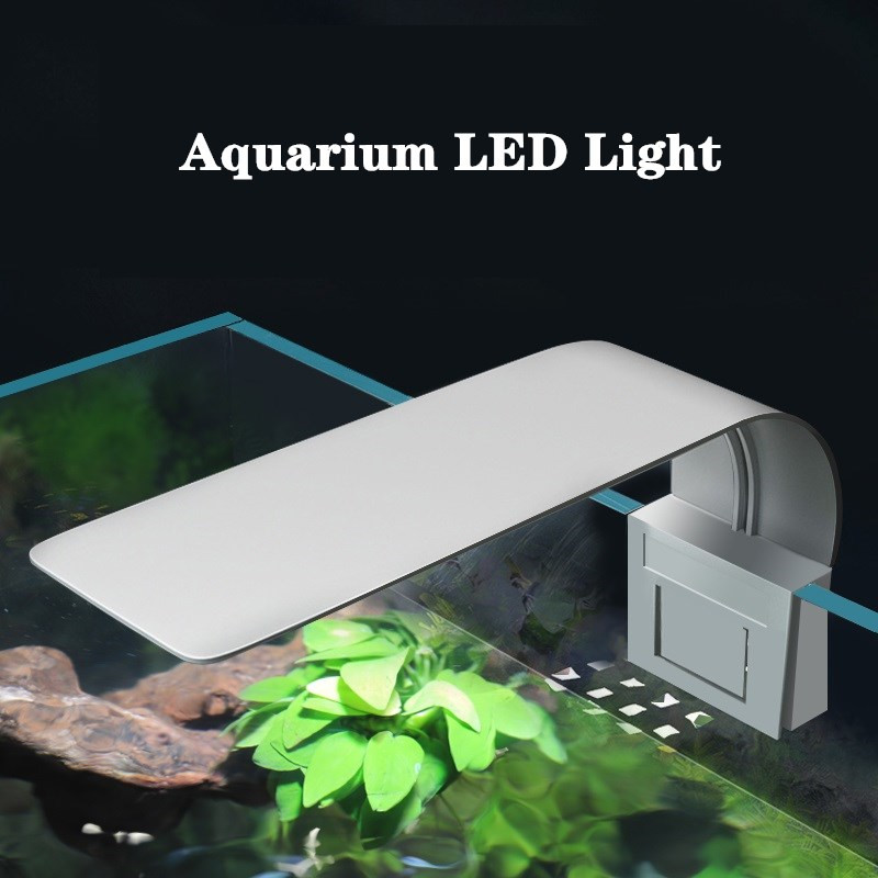 超薄型LED防水クリップ式植物育成ライト、水槽用淡水ランプ（ - Aquarium Plant Growing のレビューと価格