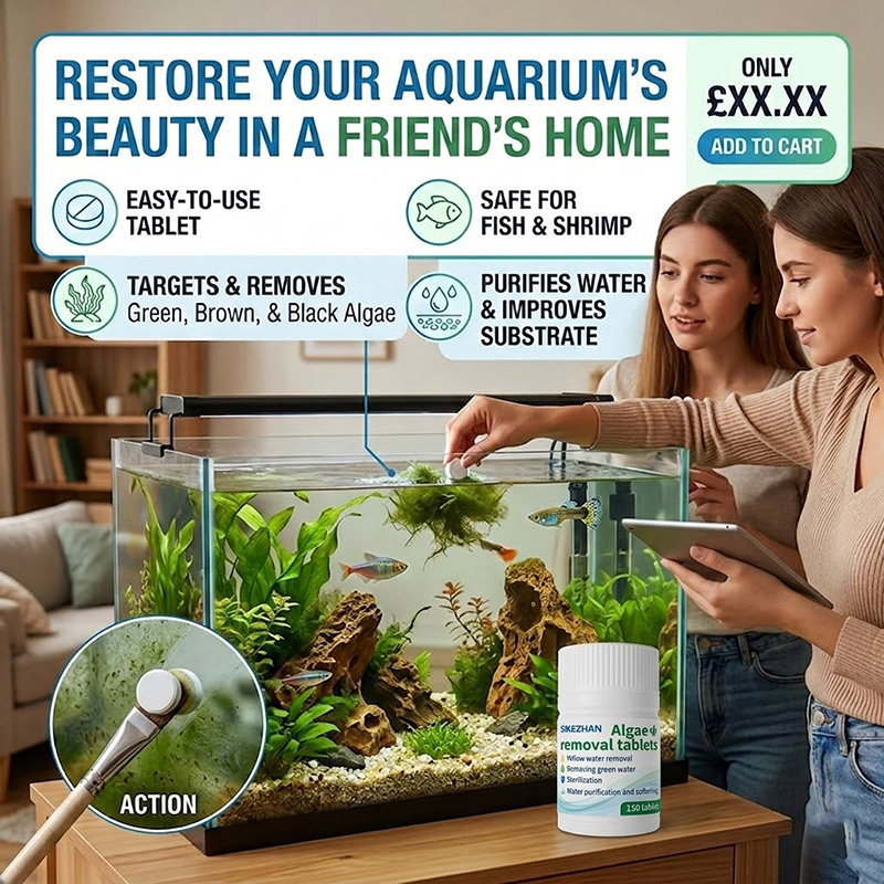 高速藻類除去タブレット水槽浄水器クリーニングブロック水生植物 - Aquarium Plant Vitamins のレビューと価格