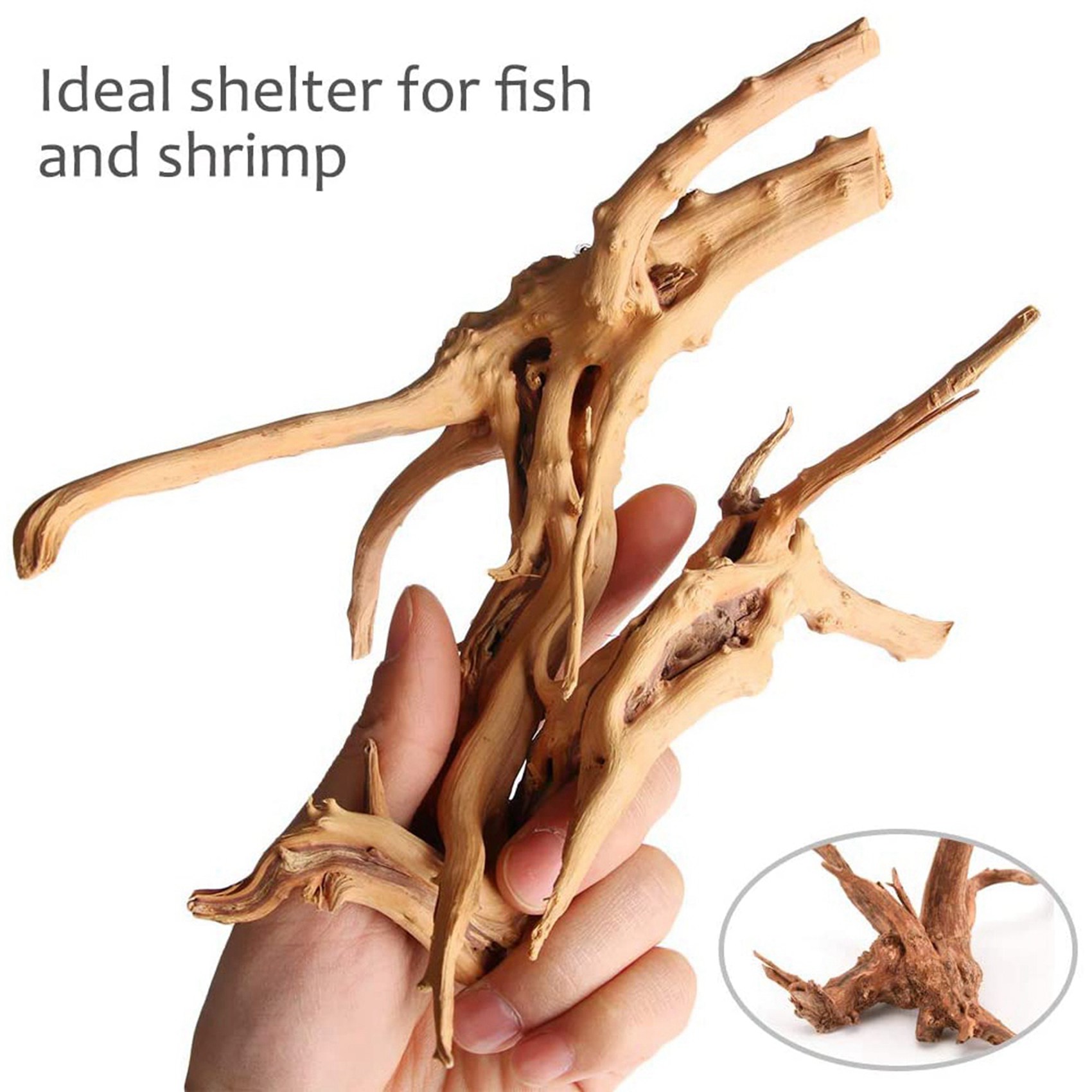 激安セール-水槽用ミニ流木 天然木枝 魚タンク装飾 爬虫類用 - Aquarium Plant Guide のレビューと価格