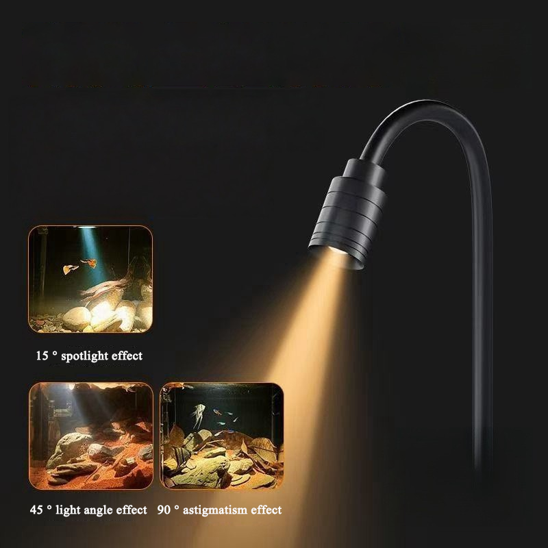 水族館ライト フルスペクトル水槽 LED ズーム可能なライト - Aquarium Planted Tank Fertilizer のレビューと価格