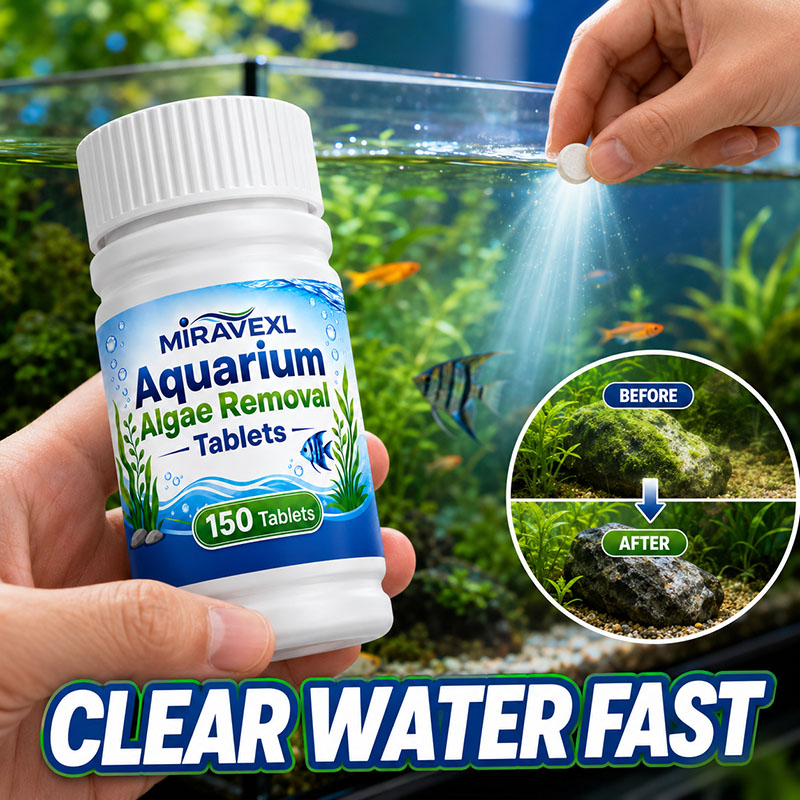 ミラベックスL 150 水槽藻類除去タブレット、安全な藻類抑 - Aquarium Planted Fish のレビューと価格