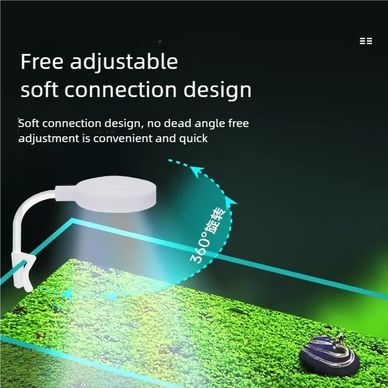 3W LEDクリップ式水槽ライト フルスペクトルUSB水槽ラ - Aquarium Plant Growing のレビューと価格