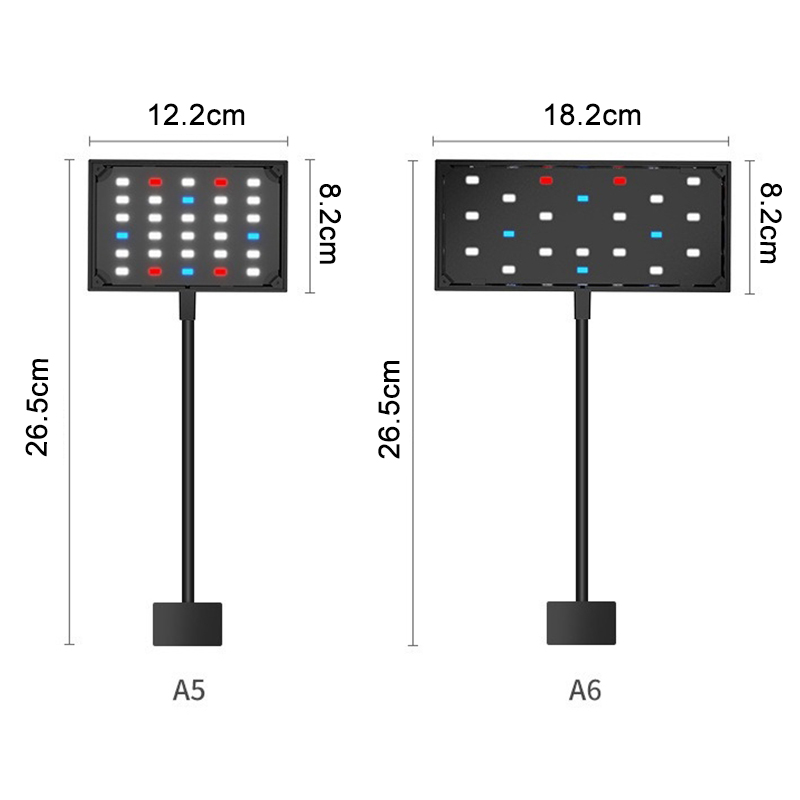 水族館 USB LED ライトフルスペクトル水生植物成長ラン - Aquarium Planted Tank Fertilizer のレビューと価格