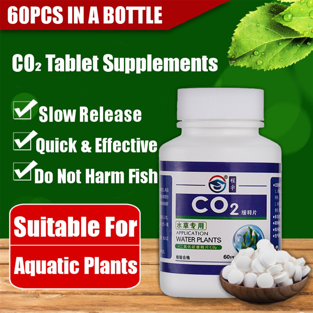 CO2 タブレット二酸化炭素ディフューザー水植物用水生葉フロ - Aquarium Plant Vitamins のレビューと価格