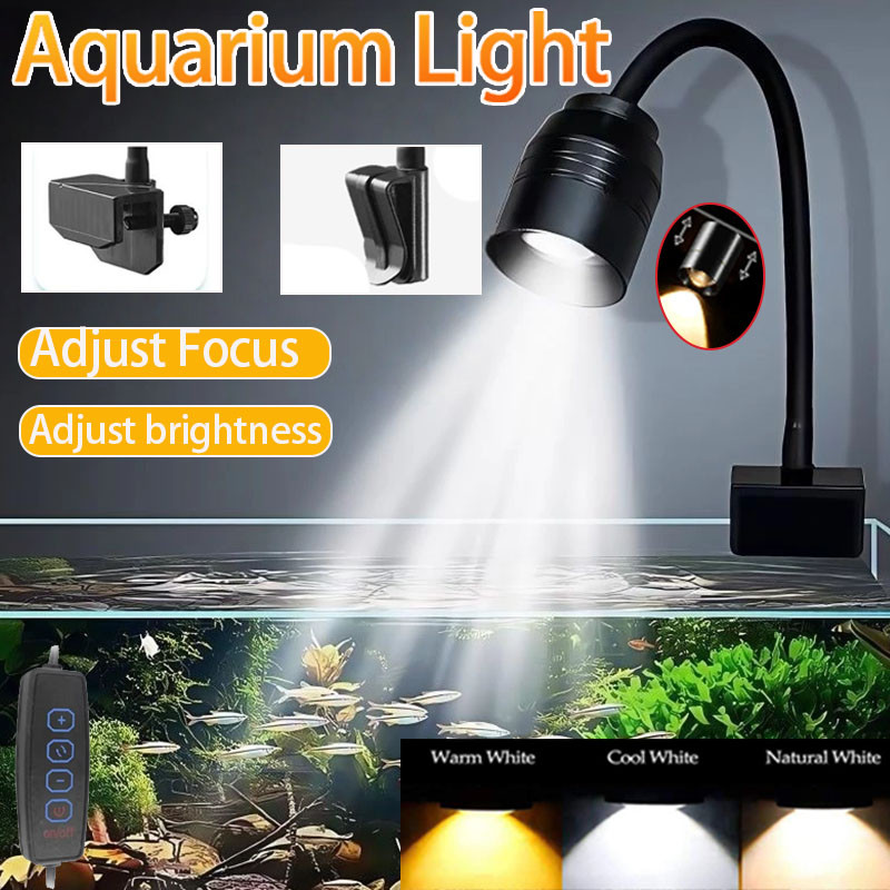 USB水槽ライト照明植物育成ライト超薄型LED 3W水生植物 - Aquarium Plant Growing のレビューと価格