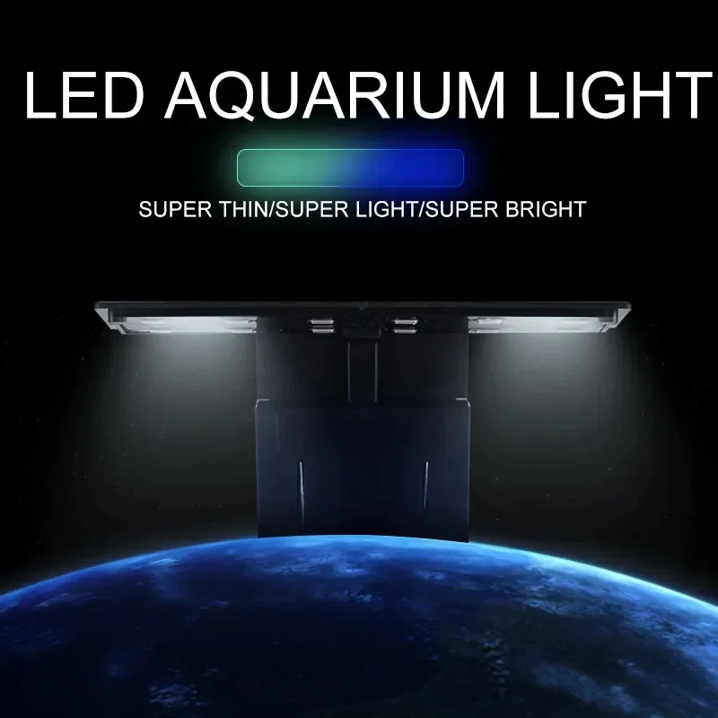 超薄型 LED 水族館ライト 5 ワット/10 ワット/15 - Aquarium Plant Growing のレビューと価格