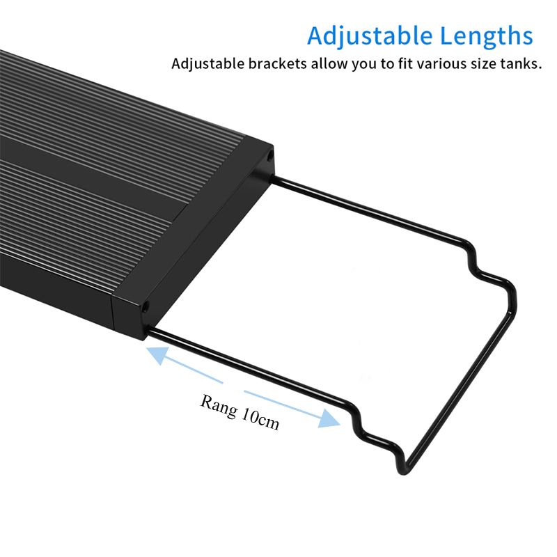 プログラム可能な 8 色自動オンオフ LED 水族館ライト淡 - Aquarium Planted Tank Fertilizer のレビューと価格