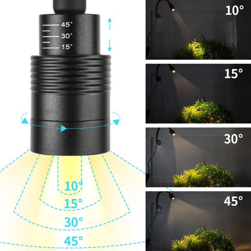 ホット販売 LED 水族館ライト照明植物成長ライト USB- - Aquarium Plants For Sale のレビューと価格