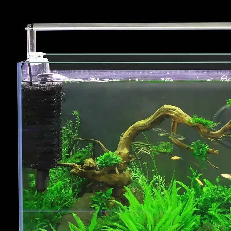 3-IN-1 クリップオン電力フィルタースポンジサイレンス水 - Planted Aquarium Media のレビューと価格