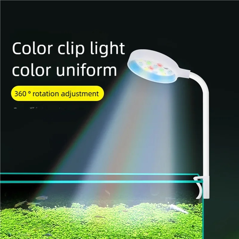 3W フルスペクトル水槽用 LED ライト クリップオン U - Aquarium Planted Tank Fertilizer のレビューと価格