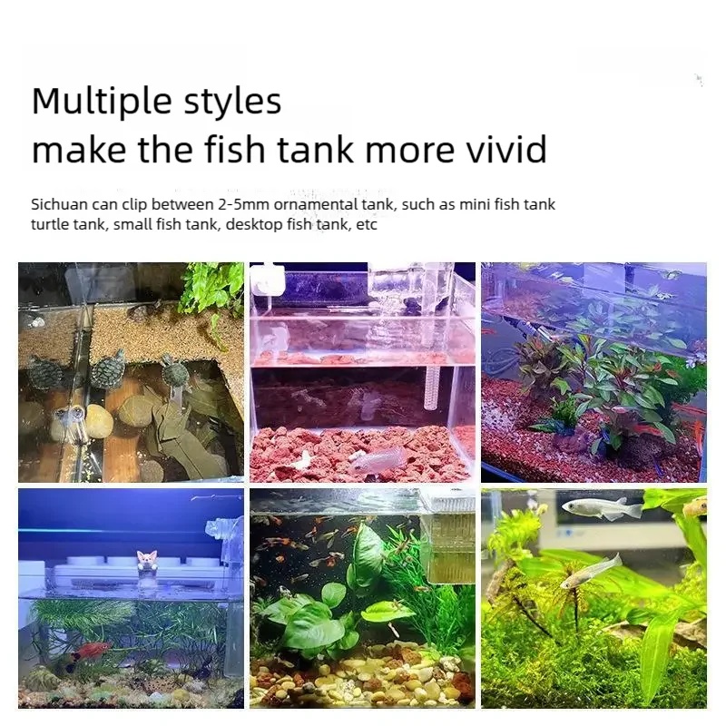 3W フルスペクトル水槽用 LED ライト クリップオン U - Aquarium Planted Tank Fertilizer のレビューと価格