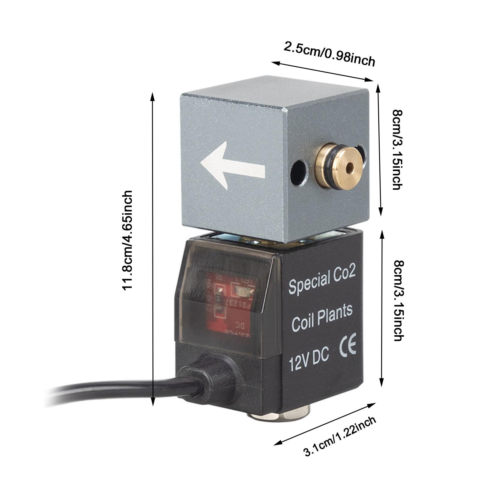 水槽用CO2ソレノイドキット アルミ製アクリルレギュレーター - Planted Aquarium Co2 Kit のレビューと価格