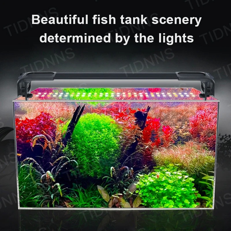 水族館ライト Led 植物成長照明拡張可能な防水クリップオン - Aquarium Plant Growing のレビューと価格